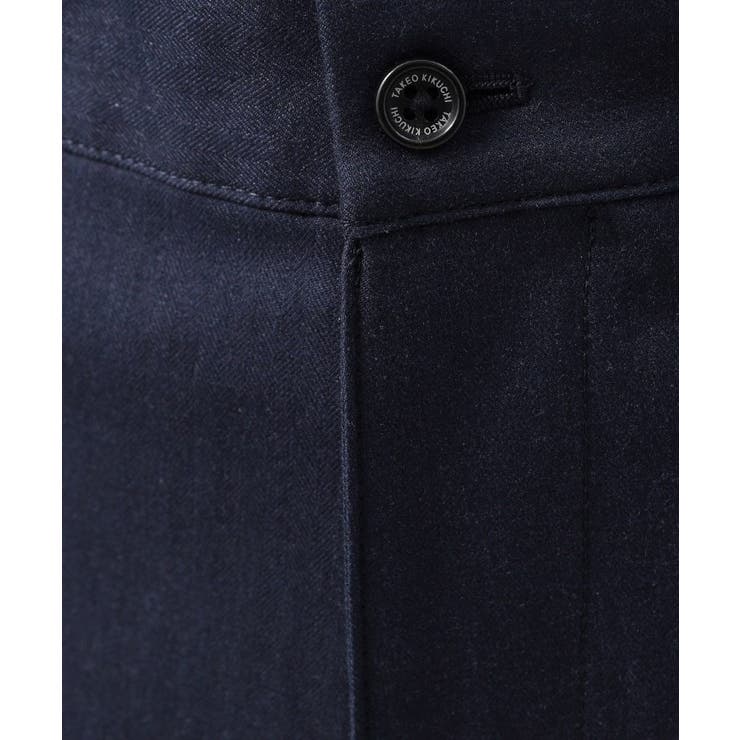 【Made in JAPAN】播州織 ヘリンボン ストレート パンツ | TAKEO KIKUCHI | 詳細画像21 