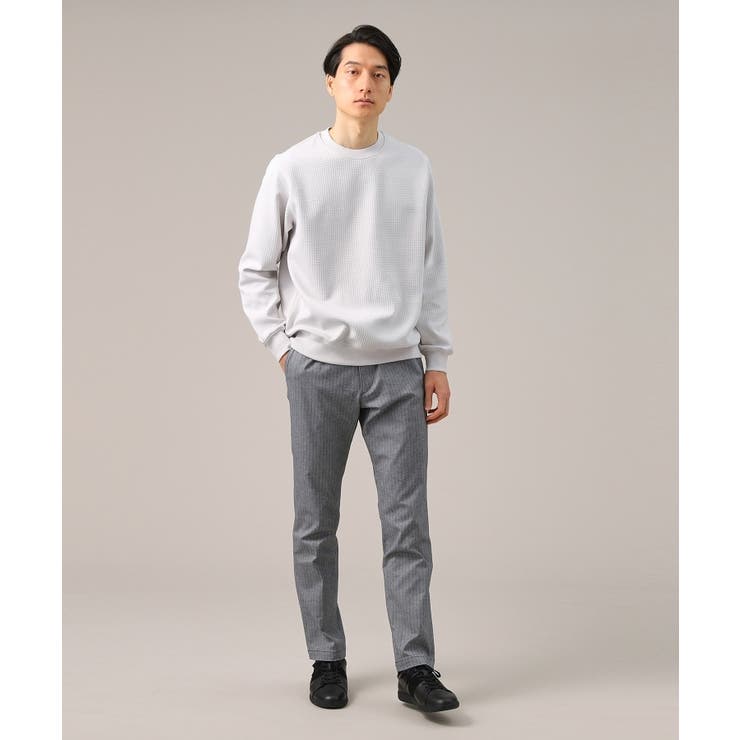 【Made in JAPAN】播州織 ヘリンボン ストレート パンツ | TAKEO KIKUCHI | 詳細画像28 