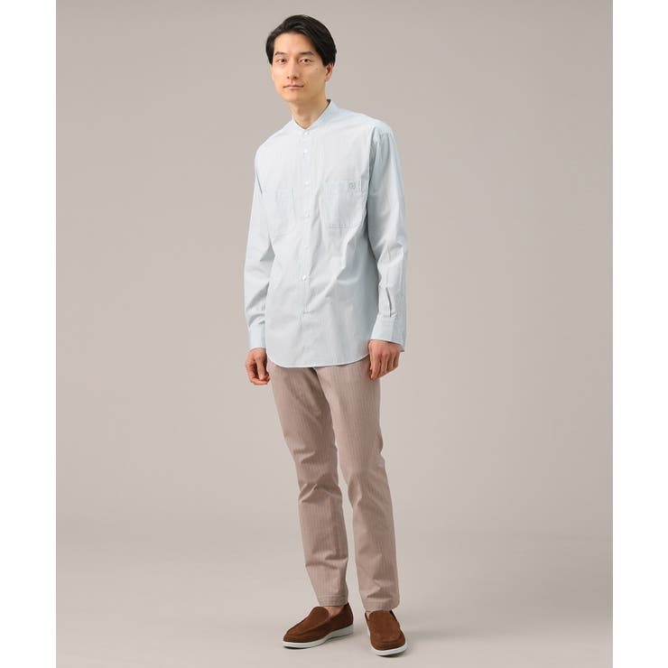 【Made in JAPAN】播州織 ヘリンボン ストレート パンツ | TAKEO KIKUCHI | 詳細画像43 