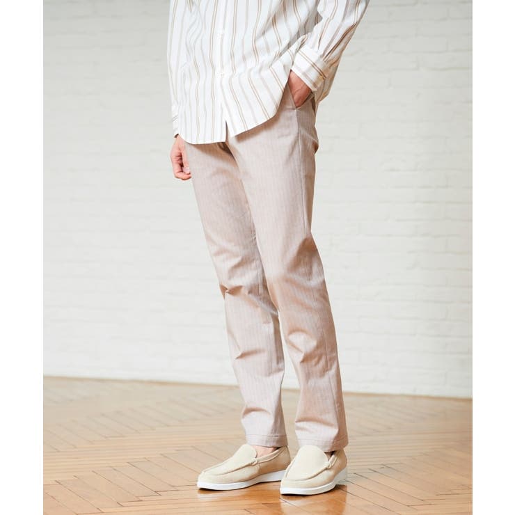 【Made in JAPAN】播州織 ヘリンボン ストレート パンツ | TAKEO KIKUCHI | 詳細画像50 