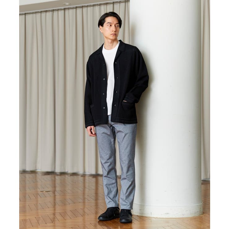 【Made in JAPAN】播州織 ヘリンボン ストレート パンツ | TAKEO KIKUCHI | 詳細画像76 