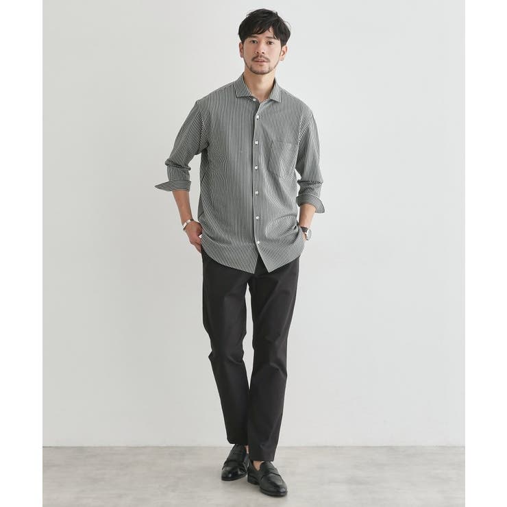 【Made in JAPAN】播州織 ヘリンボン ストレート パンツ | TAKEO KIKUCHI | 詳細画像53 