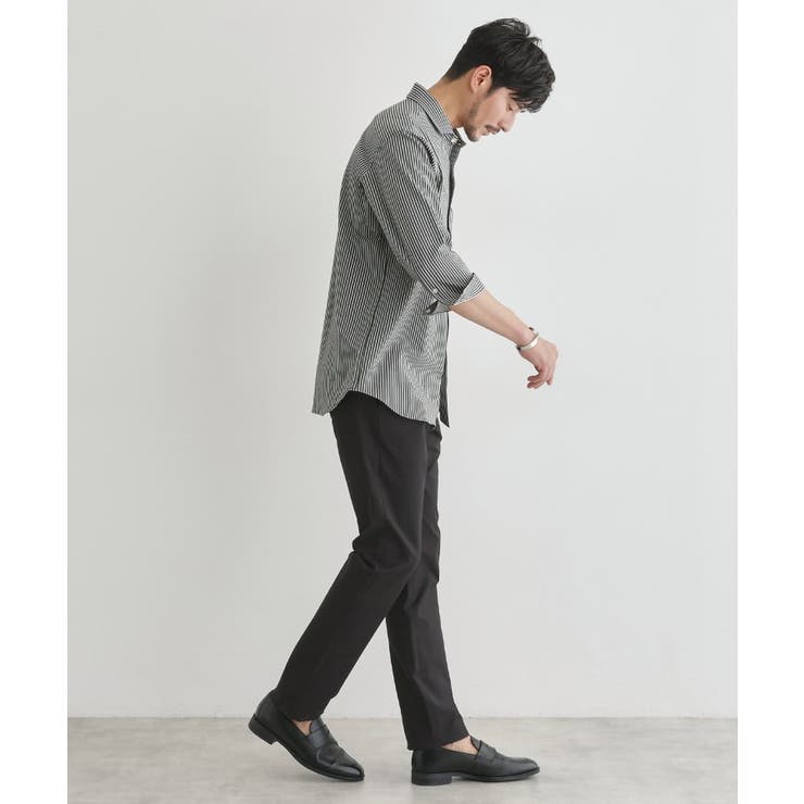 【Made in JAPAN】播州織 ヘリンボン ストレート パンツ | TAKEO KIKUCHI | 詳細画像54 