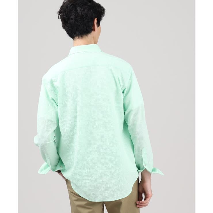 【抗菌防臭/シーズンレス】シアサッカー ジャージシャツ | TAKEO KIKUCHI | 詳細画像12 