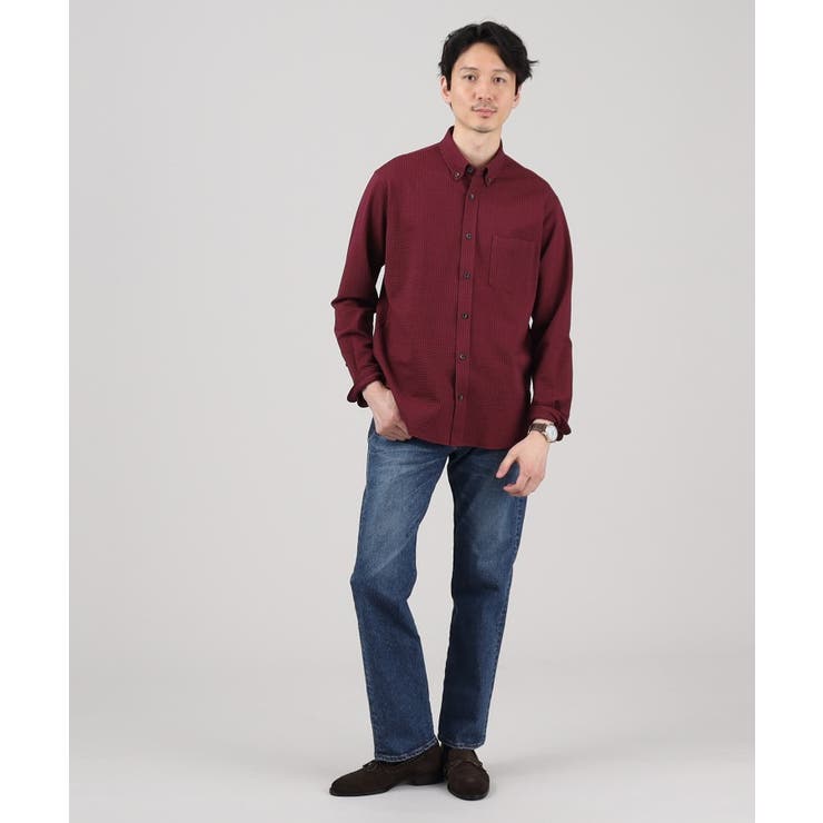 【抗菌防臭/シーズンレス】シアサッカー ジャージシャツ | TAKEO KIKUCHI | 詳細画像17 