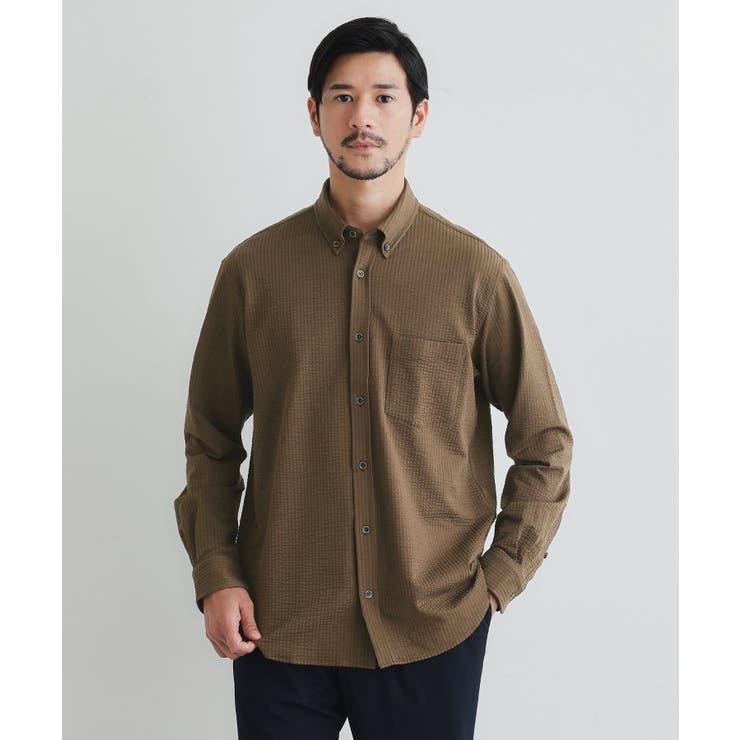 【抗菌防臭/シーズンレス】シアサッカー ジャージシャツ | TAKEO KIKUCHI | 詳細画像61 