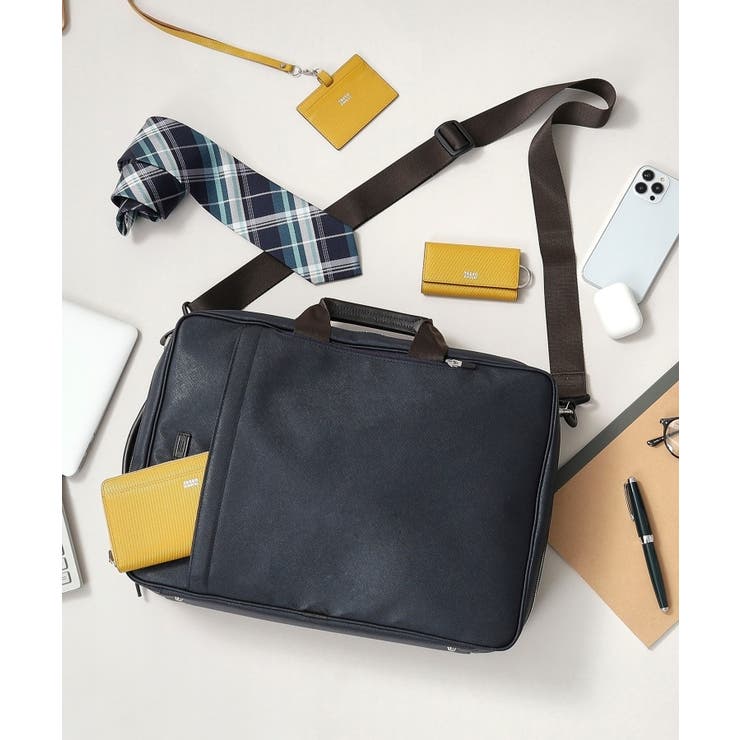 ネイビー(093) | 【3WAY/PC対応】コーデュラ(R)コーティング バッグ | TAKEO KIKUCHI