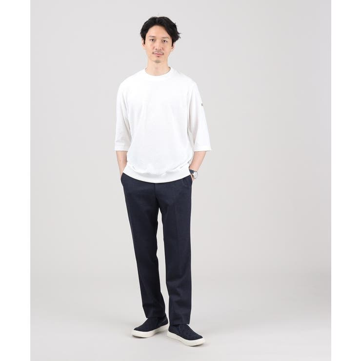 【Sサイズ～】メランジ ストレッチ ジャージー スラックス | TAKEO KIKUCHI | 詳細画像21 