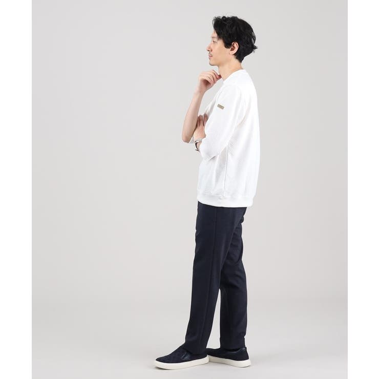 【Sサイズ～】メランジ ストレッチ ジャージー スラックス | TAKEO KIKUCHI | 詳細画像22 