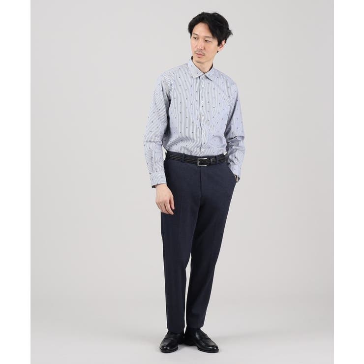 【Sサイズ～】メランジ ストレッチ ジャージー スラックス | TAKEO KIKUCHI | 詳細画像26 