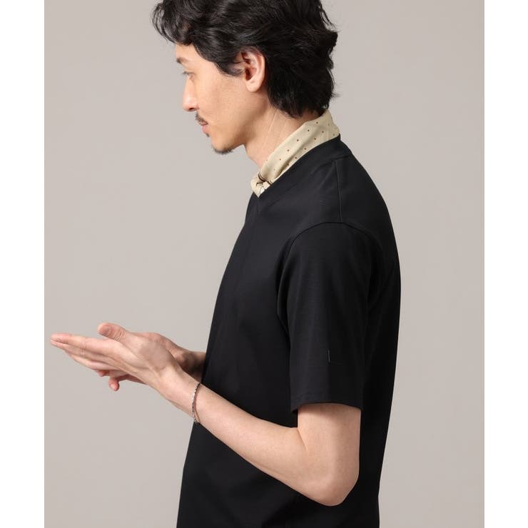 【抗菌防臭】ジャケットインナー 半袖 Vカットソー | TAKEO KIKUCHI | 詳細画像6 