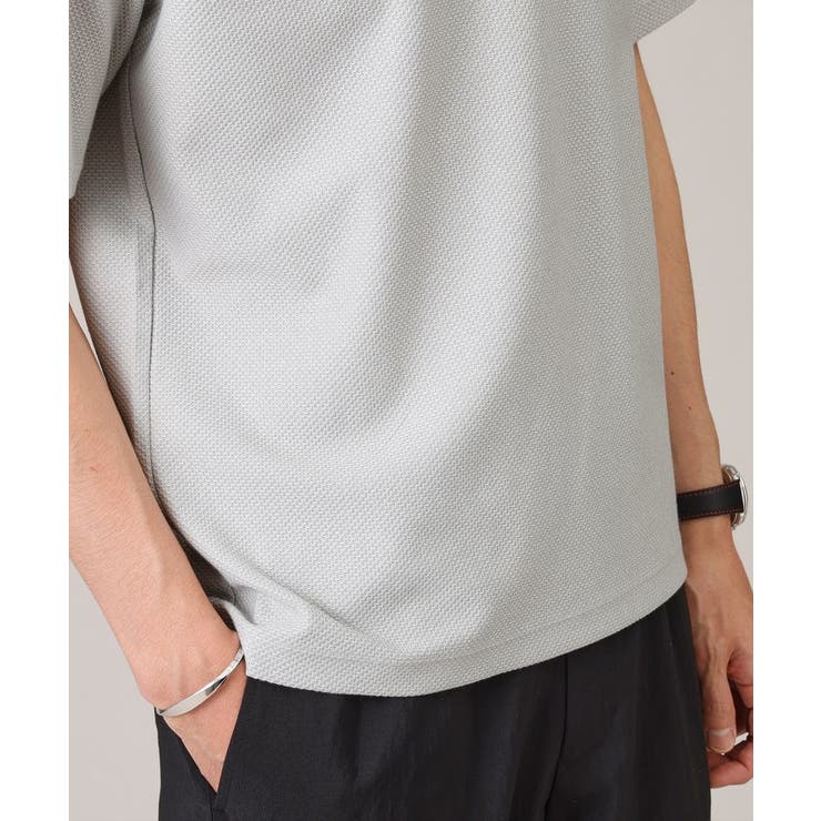 【尾州織/Made in JAPAN】メランジ Tシャツ | TAKEO KIKUCHI | 詳細画像4 