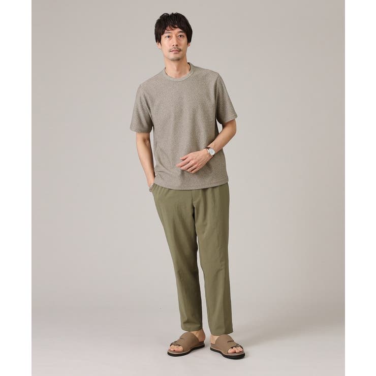 【尾州織/Made in JAPAN】メランジ Tシャツ | TAKEO KIKUCHI | 詳細画像12 