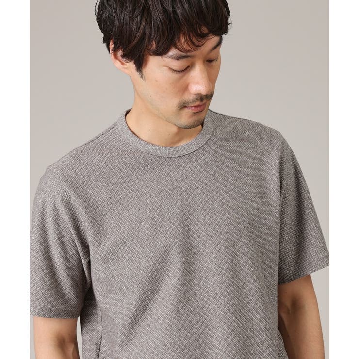 【尾州織/Made in JAPAN】メランジ Tシャツ | TAKEO KIKUCHI | 詳細画像10 