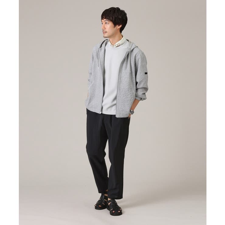 【尾州織/Made in JAPAN】メランジ Tシャツ | TAKEO KIKUCHI | 詳細画像7 