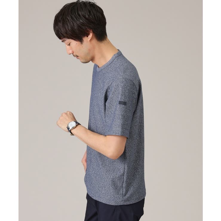 【尾州織/Made in JAPAN】メランジ Tシャツ | TAKEO KIKUCHI | 詳細画像16 