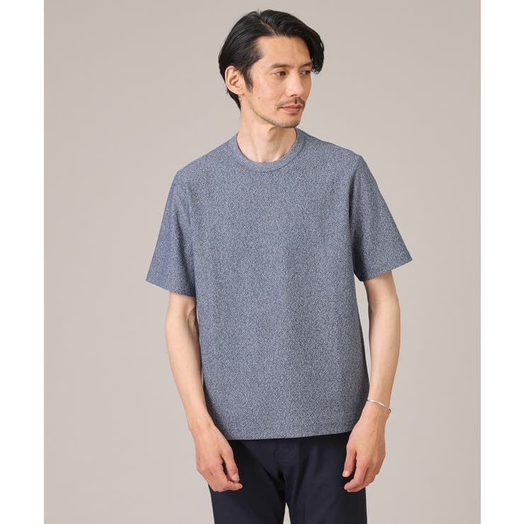 【尾州織/Made in JAPAN】メランジ Tシャツ | TAKEO KIKUCHI | 詳細画像46 