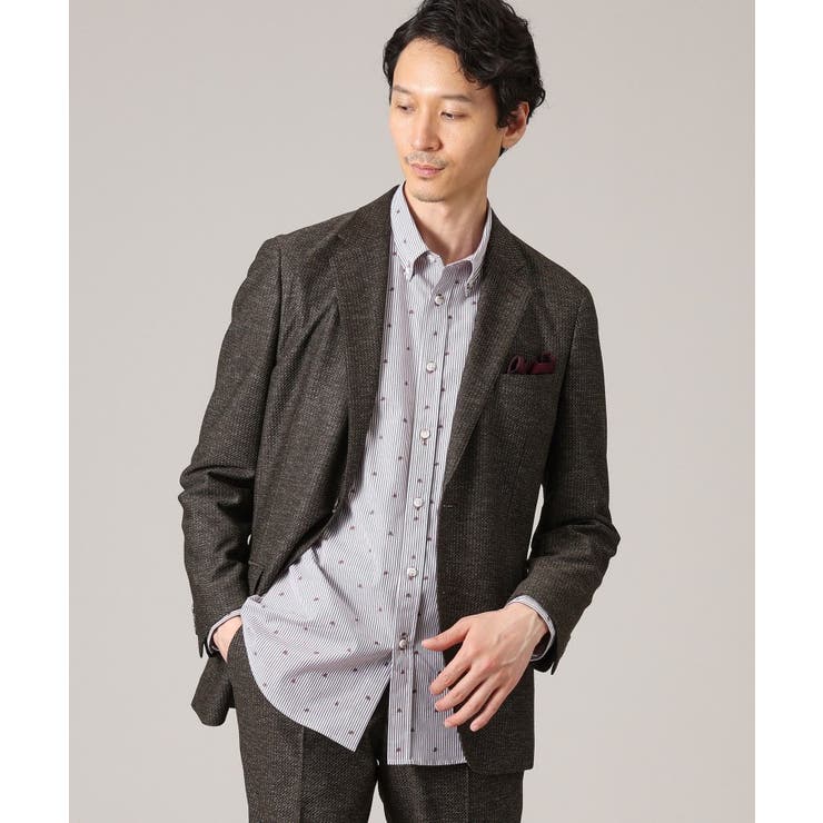 ハットモチーフ ジャカード ストライプ シャツ | TAKEO KIKUCHI | 詳細画像13 