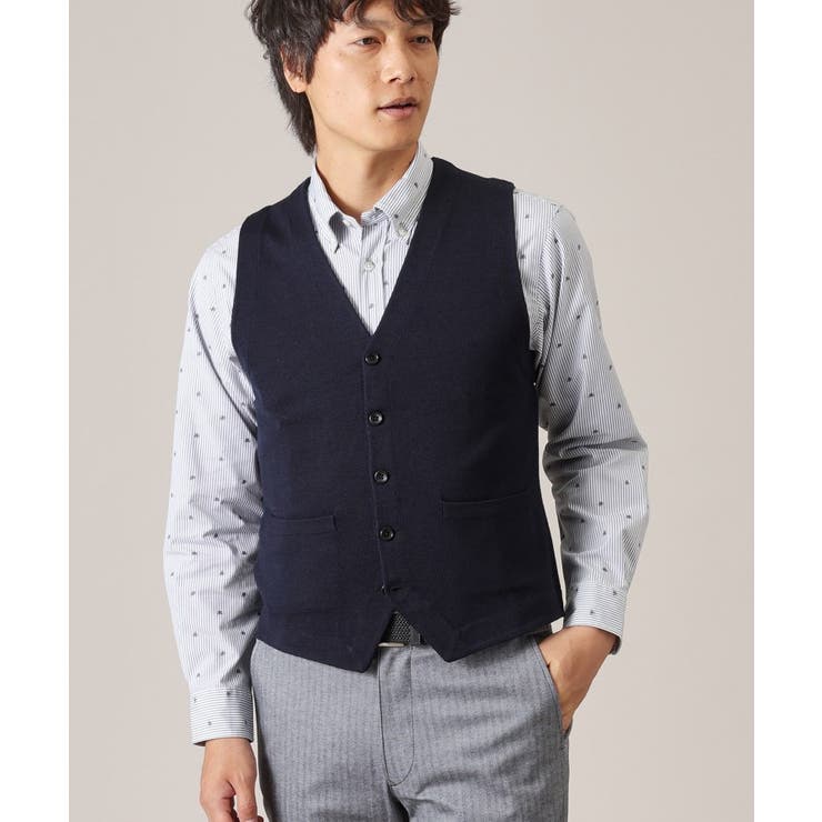 ハットモチーフ ジャカード ストライプ シャツ | TAKEO KIKUCHI | 詳細画像20 