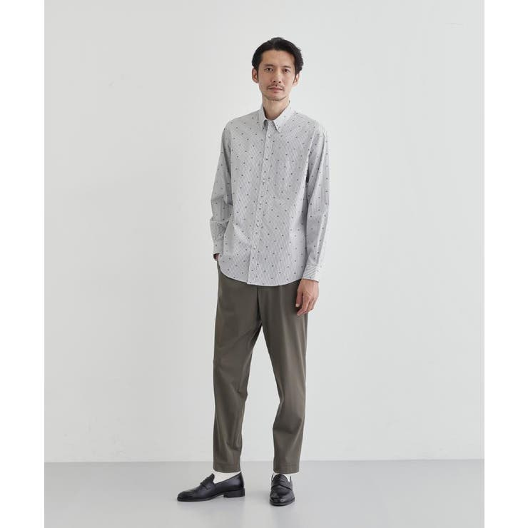 ハットモチーフ ジャカード ストライプ シャツ | TAKEO KIKUCHI | 詳細画像38 