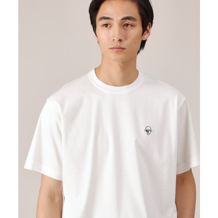 ワンポイント カラー刺繍 Tシャツ | TAKEO KIKUCHI | 詳細画像8 