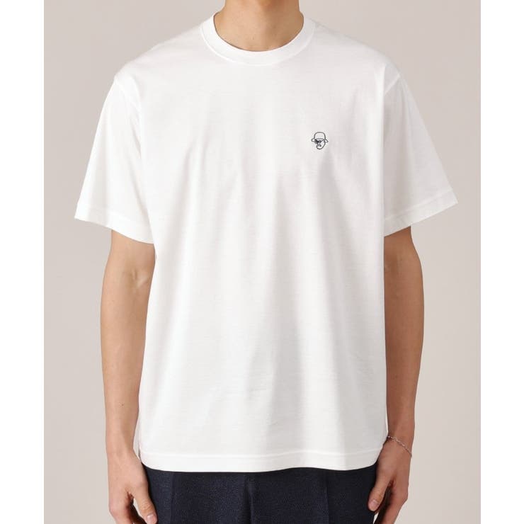 ワンポイント カラー刺繍 Tシャツ | TAKEO KIKUCHI | 詳細画像2 