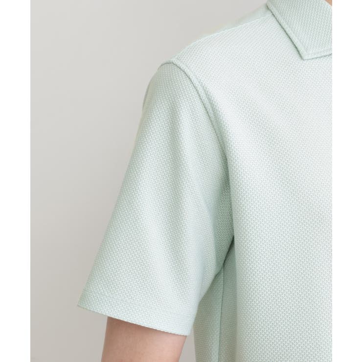 【尾州織】メランジメッシュ ポロシャツ | TAKEO KIKUCHI | 詳細画像6 