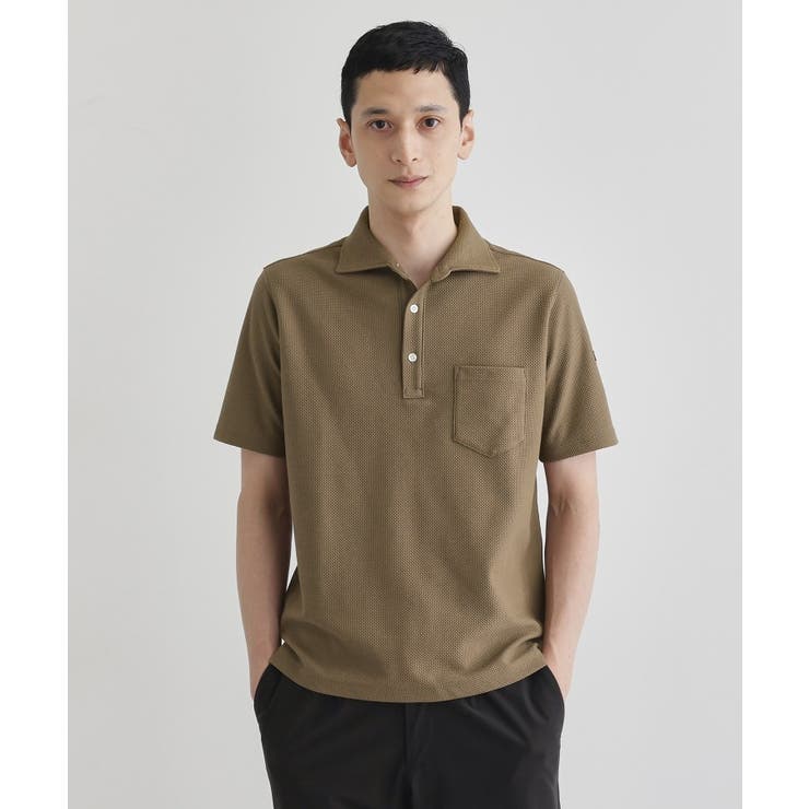 【尾州織】メランジメッシュ ポロシャツ | TAKEO KIKUCHI | 詳細画像37 