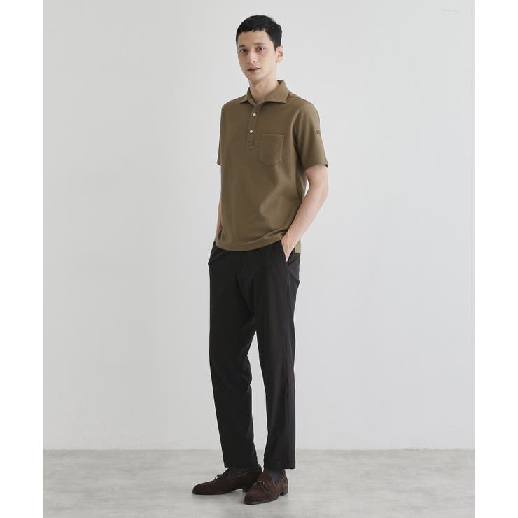 【尾州織】メランジメッシュ ポロシャツ | TAKEO KIKUCHI | 詳細画像39 