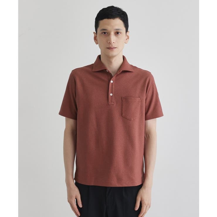 【尾州織】メランジメッシュ ポロシャツ | TAKEO KIKUCHI | 詳細画像41 