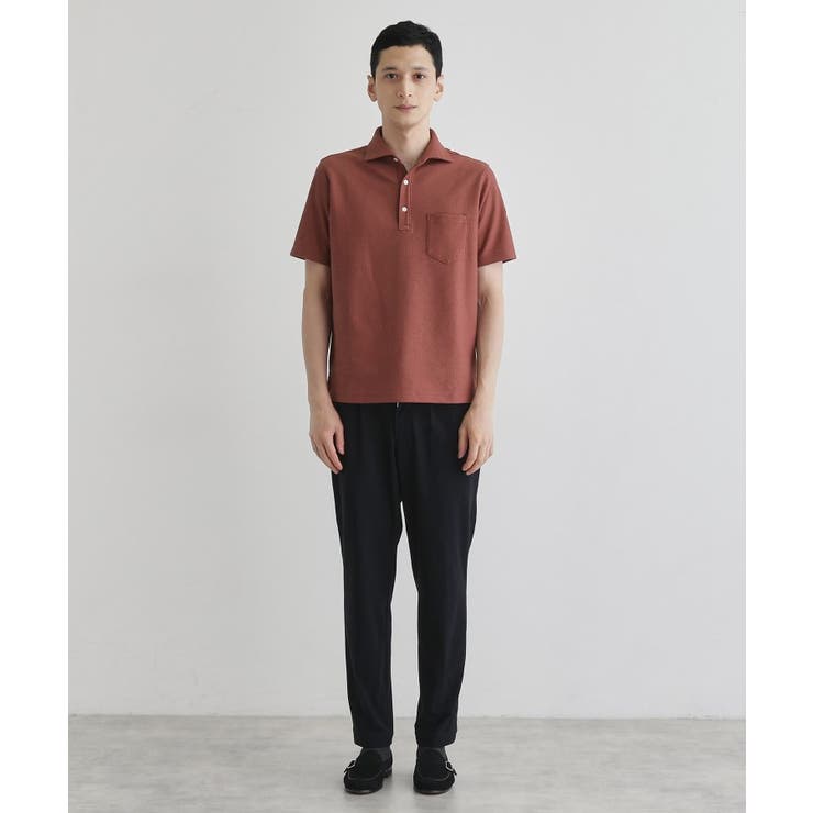【尾州織】メランジメッシュ ポロシャツ | TAKEO KIKUCHI | 詳細画像43 