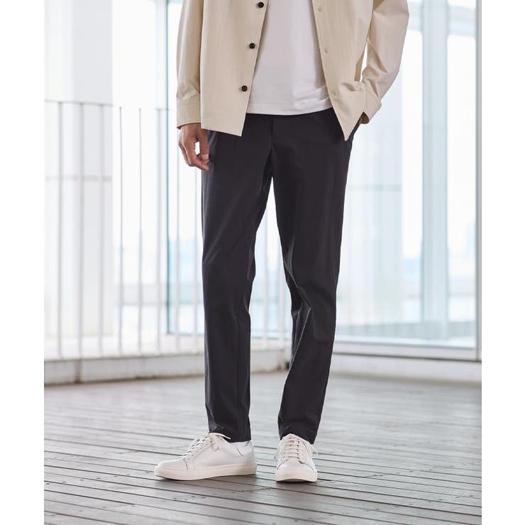 【3Dナイロンストレッチ】スリムイージーパンツ | TAKEO KIKUCHI | 詳細画像1 