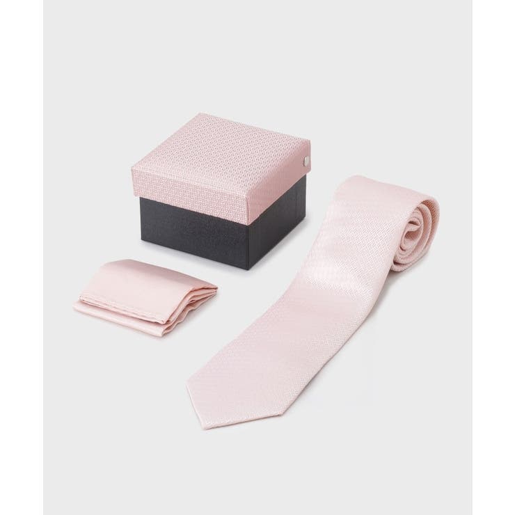 ライトピンク(070) | フォーマルBOX チーフ&ネクタイセット | TAKEO KIKUCHI