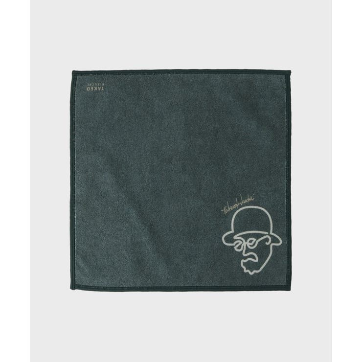 ネイビー(094) | ラインアートプリント フォンカチ | TAKEO KIKUCHI