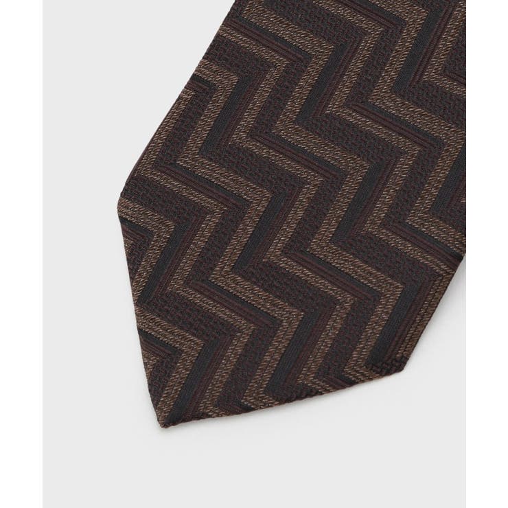 フィラメントシルク 網代文様シャドーストライプネクタイ | TAKEO KIKUCHI | 詳細画像2 