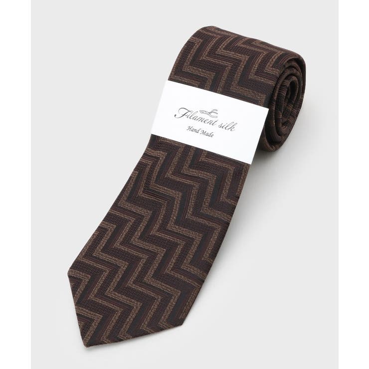 フィラメントシルク 網代文様シャドーストライプネクタイ | TAKEO KIKUCHI | 詳細画像6 