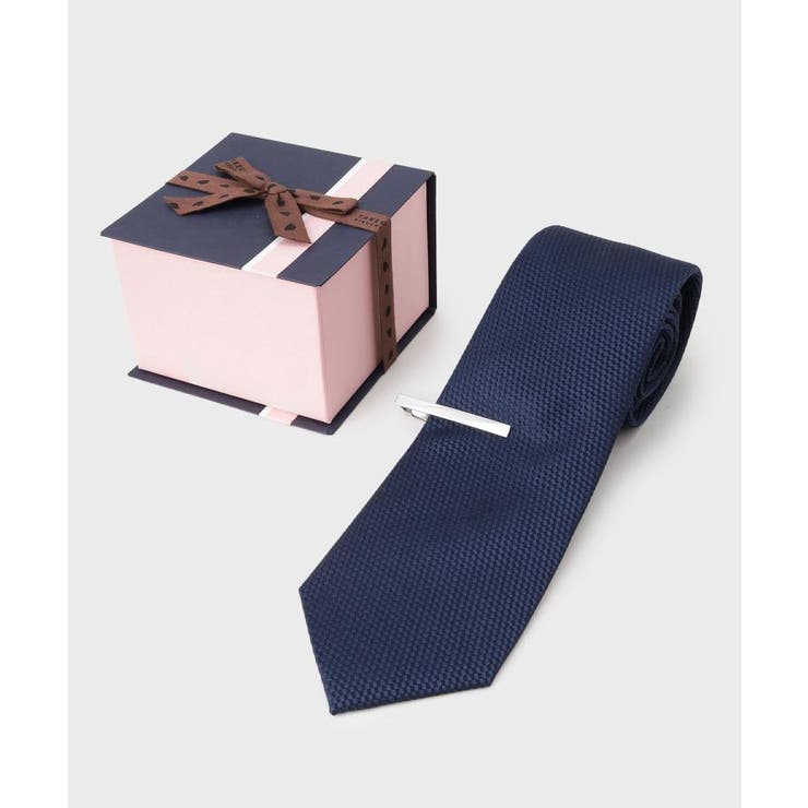 【BOXセット】ベーシック メランジ ネクタイ＆タイバー | TAKEO KIKUCHI | 詳細画像14 