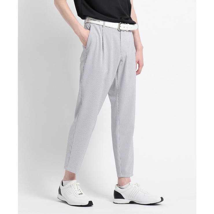 ウエスト2way サッカーストライプ 9分丈パンツ 品番 Wrdw Adabatmen アダバットメン のメンズ ファッション通販 Shoplist ショップリスト