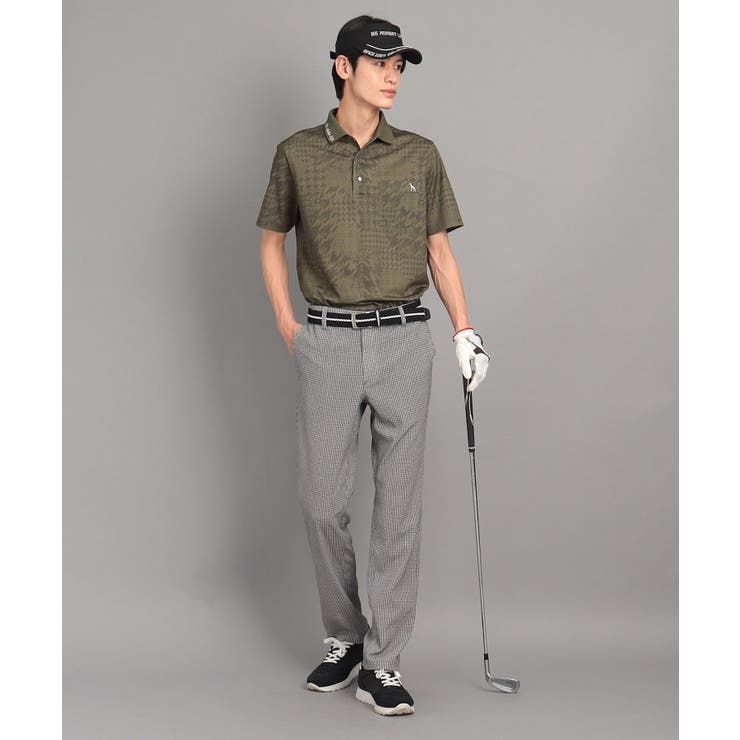 【撥水加工】千鳥デザイン ストレートパンツ | adabatmen | 詳細画像3 