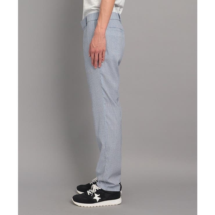 【撥水加工】千鳥デザイン ストレートパンツ | adabatmen | 詳細画像17 