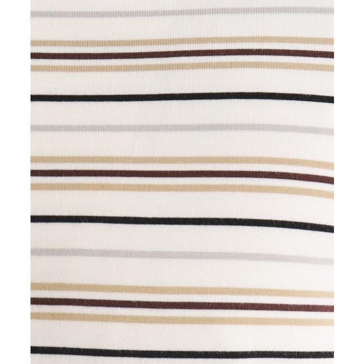 【吸湿発熱】ボーダーデザイン 長袖ハーフジッププルオーバー | adabatmen | 詳細画像5 