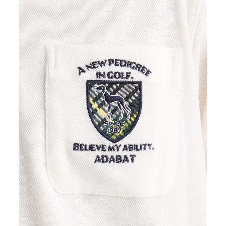 ANEW ホワイト 長袖ポロシャツ L 【公式通販】