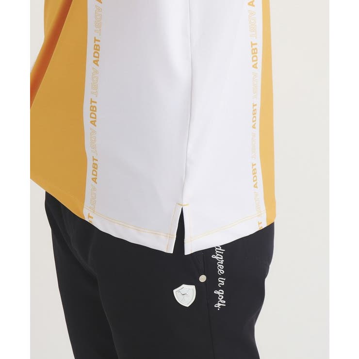 【ADBT】ツートーンカラーデザイン 半袖ポロシャツ | adabatmen | 詳細画像18 