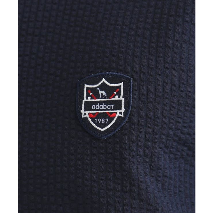 サッカーストライプ 長袖ポロシャツ | adabatmen | 詳細画像9 