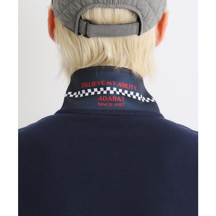 【吸湿発熱】鍵盤ロゴデザイン 長袖ポロシャツ | adabatmen | 詳細画像10 