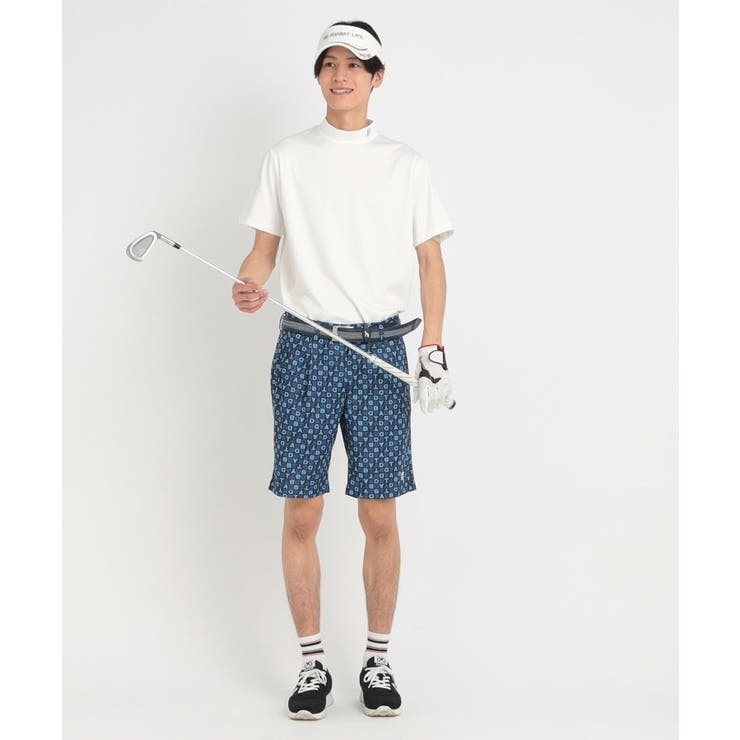 新品【adabat】アダバット　イニシャルロゴデザイン ショートパンツ　Ｍ ADBT】イニシャルロゴデザイン ショートパンツ（ショートパンツ