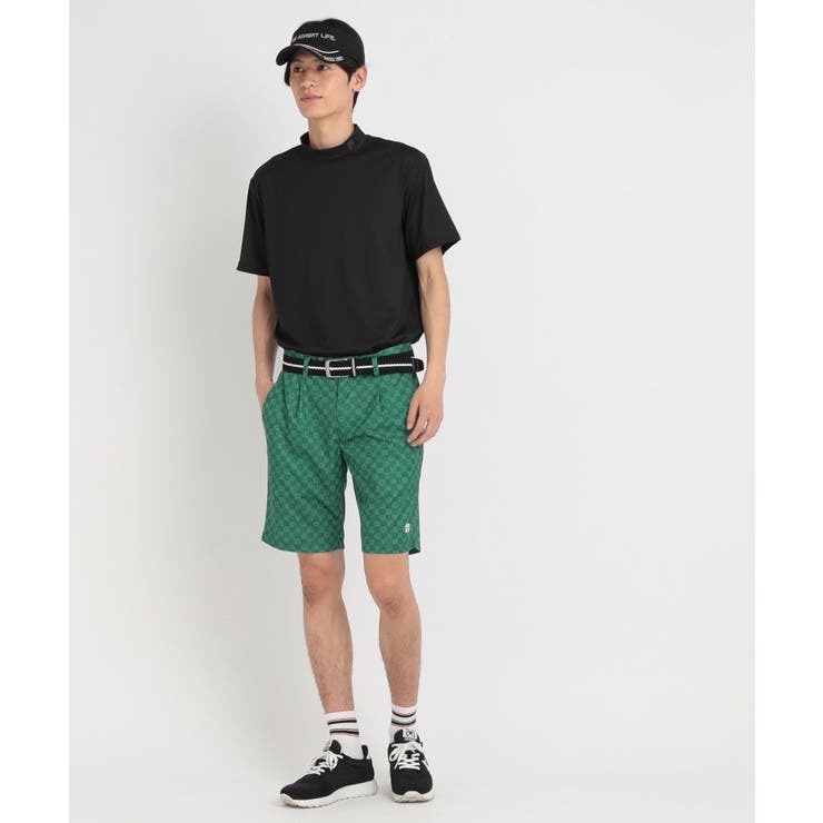ADBT】イニシャルロゴデザイン ショートパンツ[品番