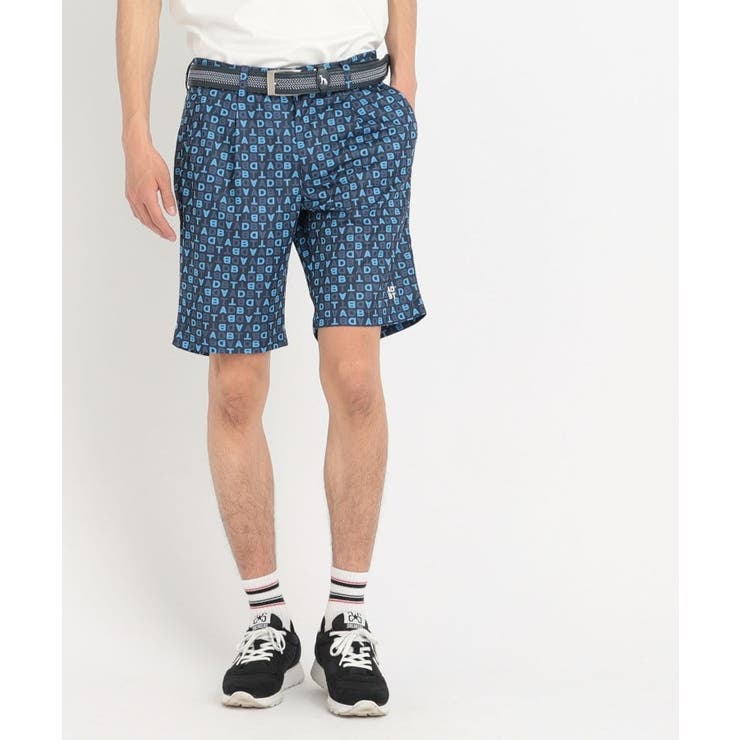 新品 アダバット ショートパンツ ADBT】イニシャルロゴデザイン ショートパンツ[品番