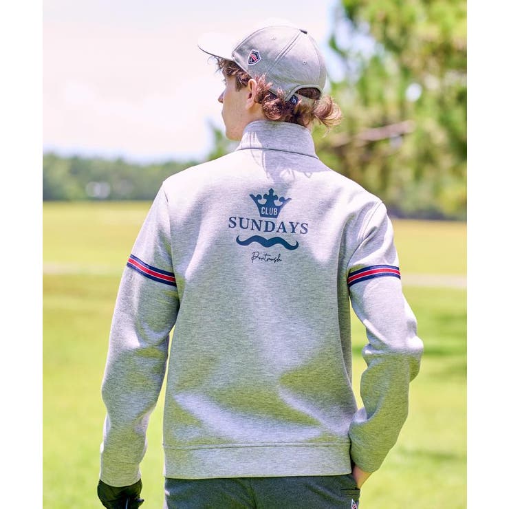 【新レーベル ADABAT NAVY】ライトスムーストラックブルゾン | adabatmen | 詳細画像1 