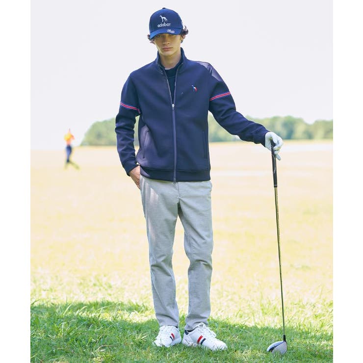 【新レーベル ADABAT NAVY】ライトスムーストラックブルゾン | adabatmen | 詳細画像10 